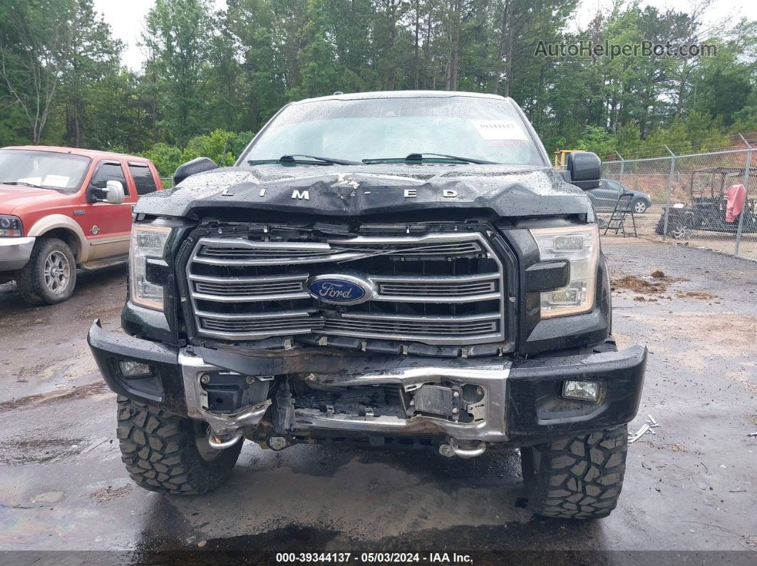 2017 Ford F-150 Limited Black vin: 1FTEW1EG6HFB86491