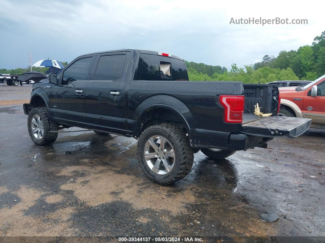 2017 Ford F-150 Limited Black vin: 1FTEW1EG6HFB86491