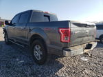 2017 Ford F150 Supercrew Gray vin: 1FTEW1EG6HFC79110