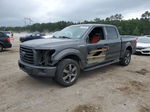 2017 Ford F150 Supercrew Gray vin: 1FTEW1EG6HKC10117