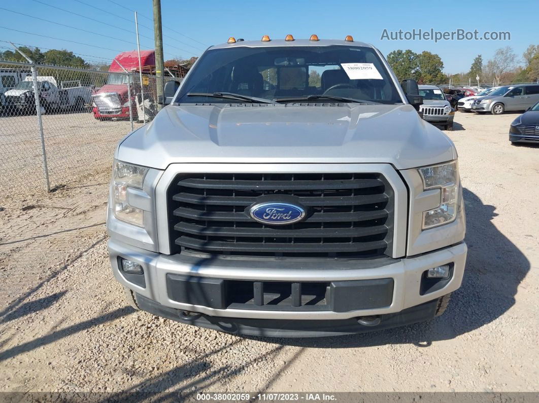 2017 Ford F-150 Xlt Silver vin: 1FTEW1EG6HKE37050