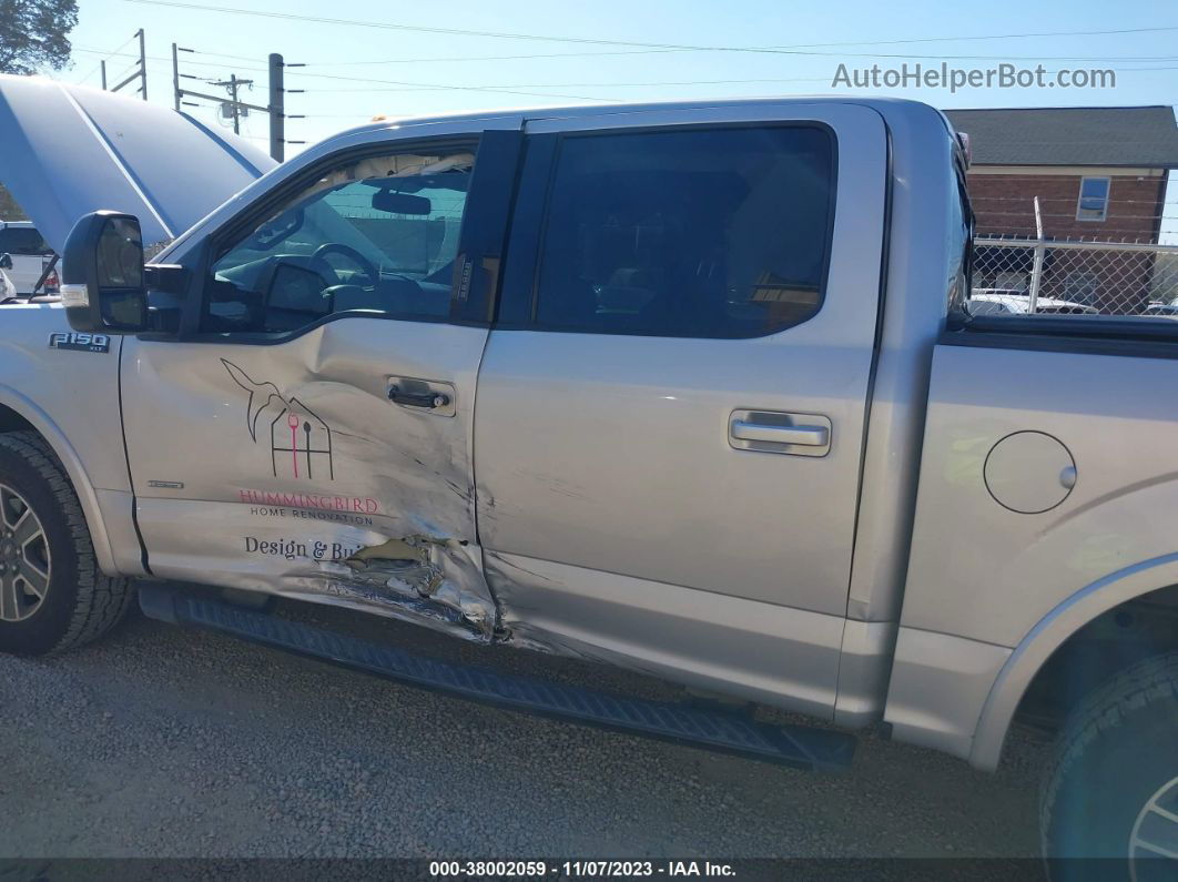 2017 Ford F-150 Xlt Silver vin: 1FTEW1EG6HKE37050