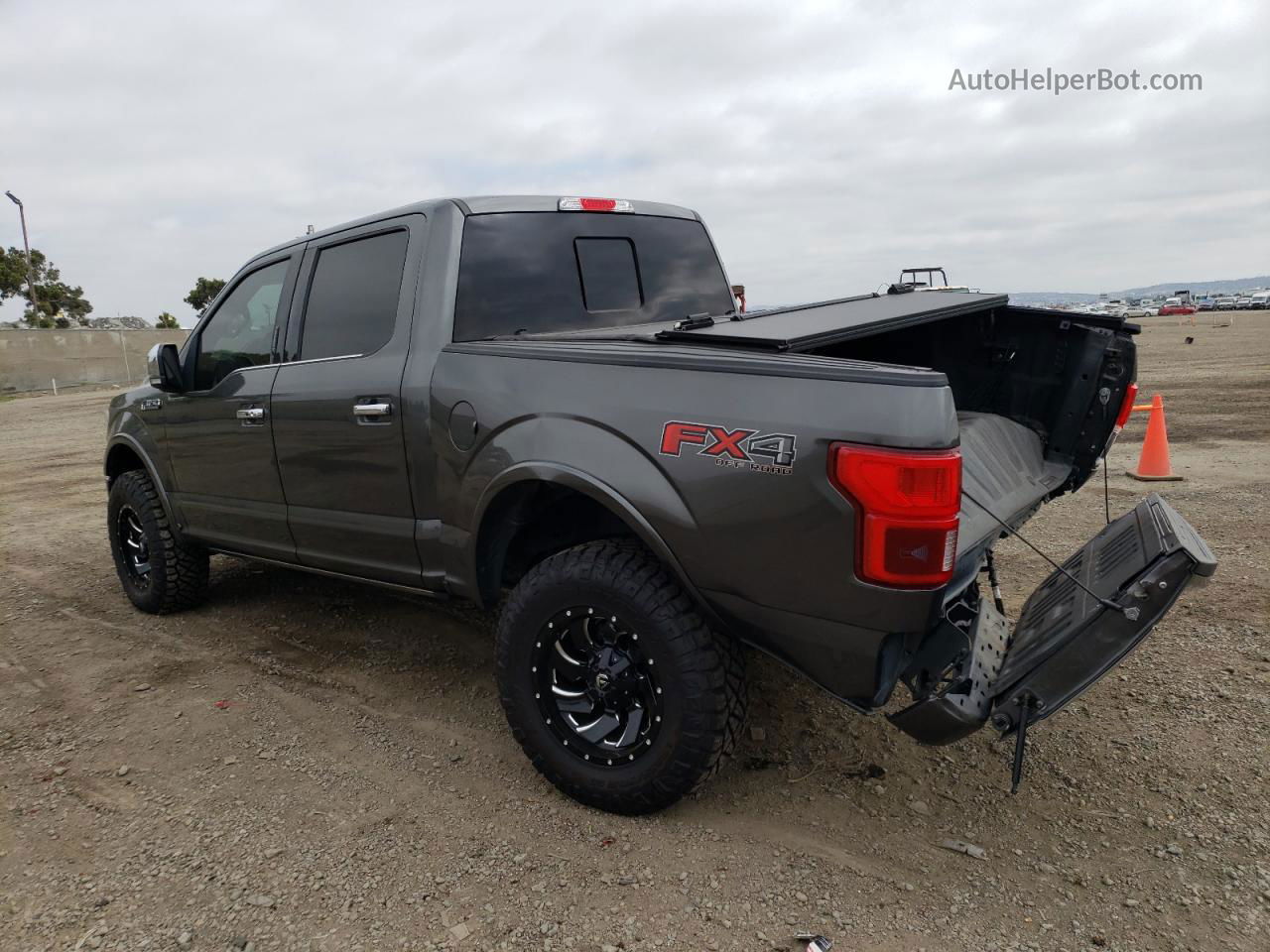 2018 Ford F150 Supercrew Угольный vin: 1FTEW1EG6JFA44860