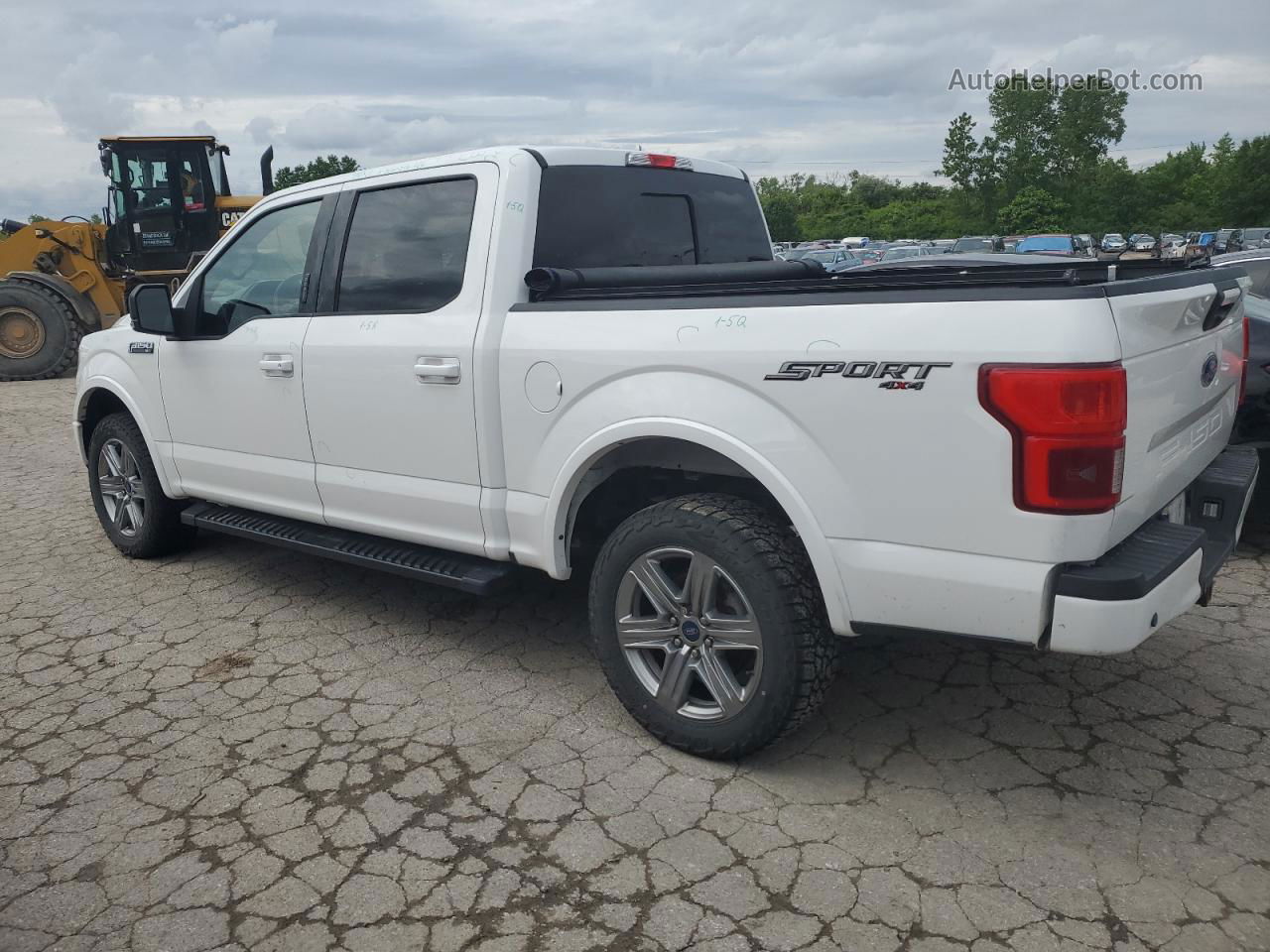 2018 Ford F150 Supercrew White vin: 1FTEW1EG6JFC04591