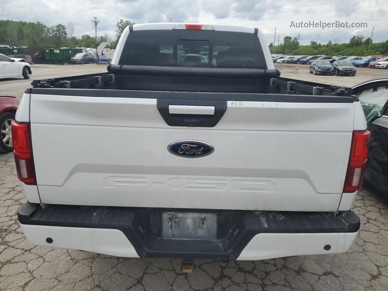 2018 Ford F150 Supercrew Белый vin: 1FTEW1EG6JFC04591