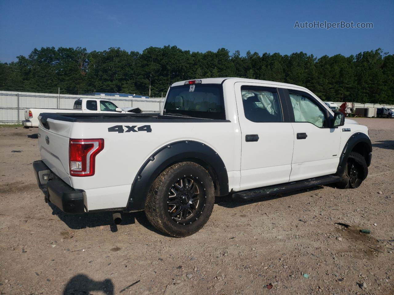 2017 Ford F150 Supercrew Белый vin: 1FTEW1EG7HFB35713