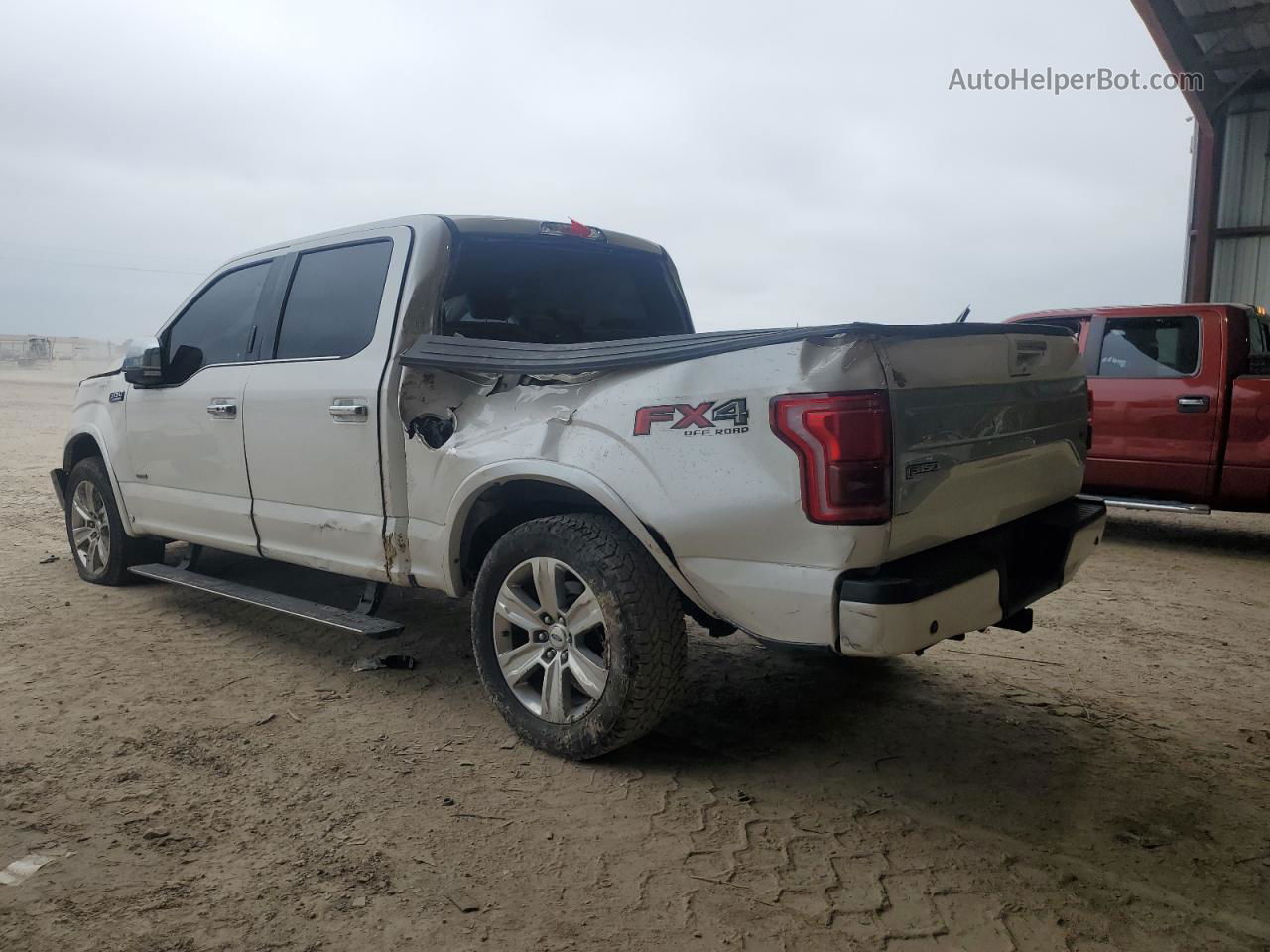 2017 Ford F150 Supercrew White vin: 1FTEW1EG7HFC88379