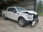 2017 Ford F150 Supercrew White vin: 1FTEW1EG7HFC88379