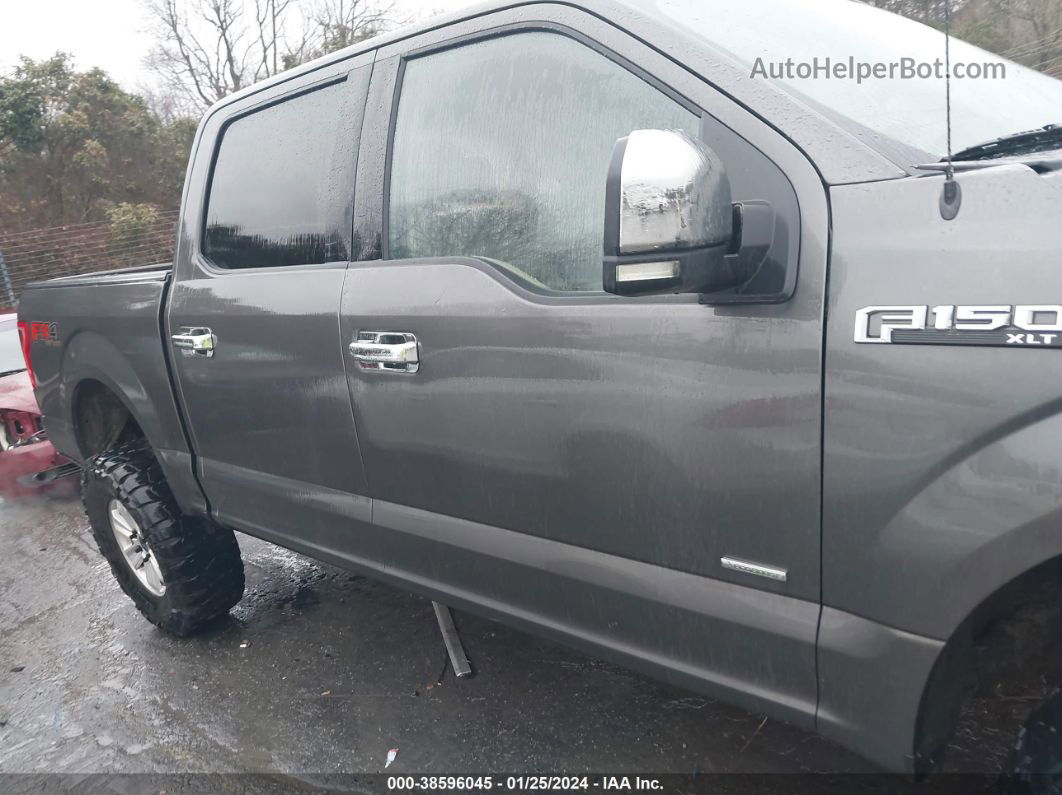 2017 Ford F-150 Xlt Gray vin: 1FTEW1EG7HKD21064