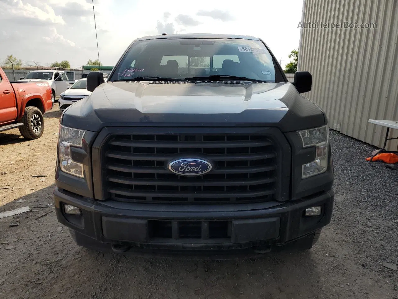 2017 Ford F150 Supercrew Черный vin: 1FTEW1EG7HKE48168