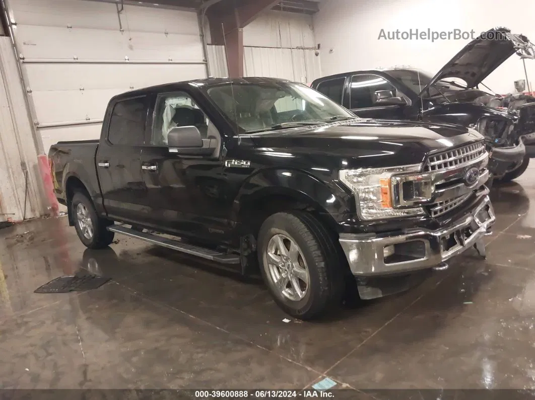 2018 Ford F-150 Xlt Черный vin: 1FTEW1EG7JKD67984