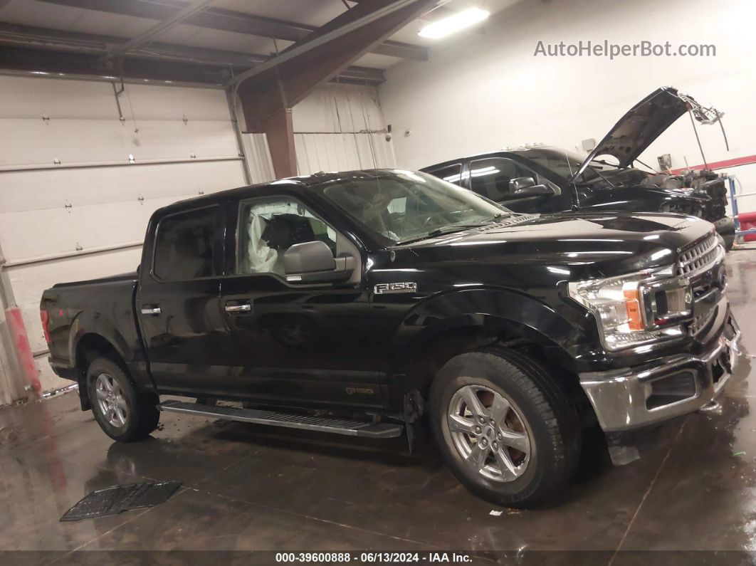 2018 Ford F-150 Xlt Черный vin: 1FTEW1EG7JKD67984