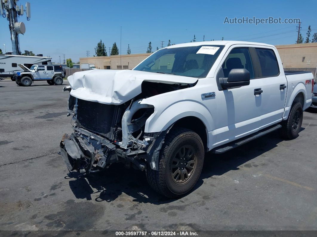 2018 Ford F-150 Xl White vin: 1FTEW1EG7JKF93572