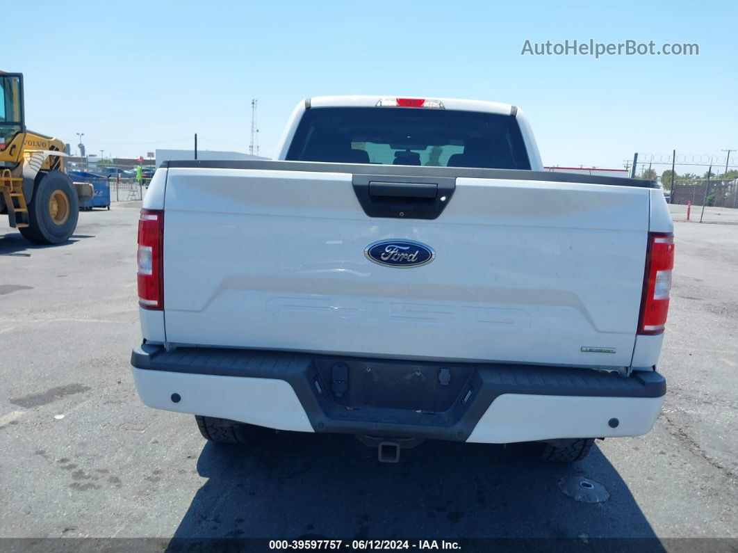 2018 Ford F-150 Xl White vin: 1FTEW1EG7JKF93572