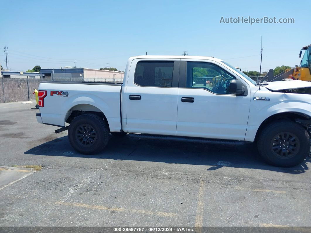 2018 Ford F-150 Xl White vin: 1FTEW1EG7JKF93572