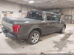 2017 Ford F-150 Platinum Gray vin: 1FTEW1EG8HFB15454