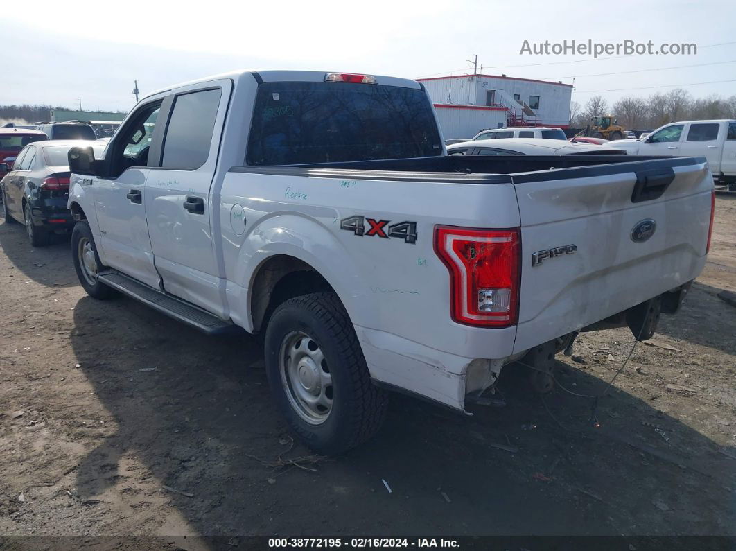 2017 Ford F-150 Xl White vin: 1FTEW1EG8HFB35722