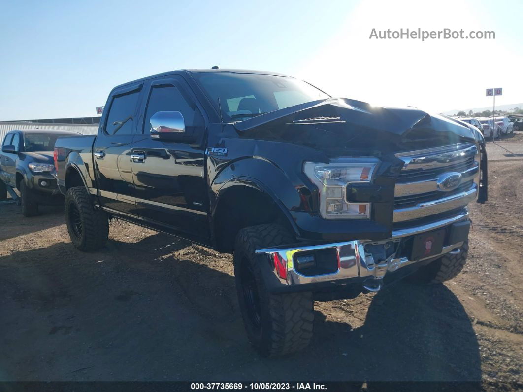 2017 Ford F-150 Xl/xlt/lariat Black vin: 1FTEW1EG8HFC25386