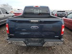 2018 Ford F150 Supercrew Blue vin: 1FTEW1EG8JFA90285