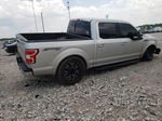 2018 Ford F150 Supercrew Silver vin: 1FTEW1EG8JFB41753