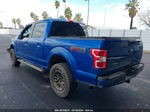 2018 Ford F-150 Xlt Blue vin: 1FTEW1EG8JKD35545