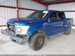 2018 Ford F-150 Xlt Blue vin: 1FTEW1EG8JKD35545