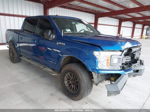 2018 Ford F-150 Xlt Blue vin: 1FTEW1EG8JKD35545