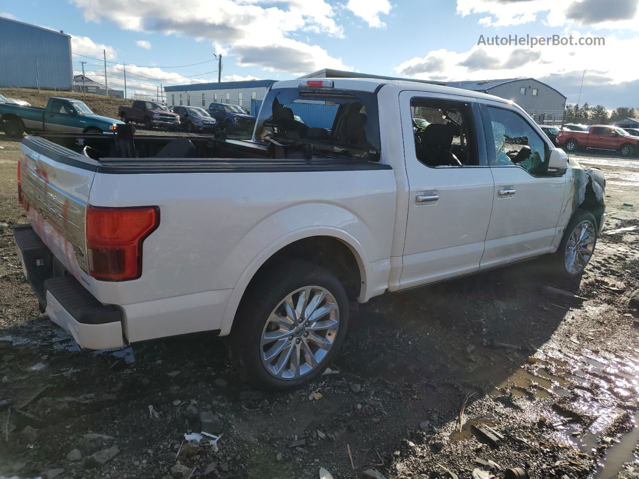 2020 Ford F150 Supercrew Белый vin: 1FTEW1EG8LFC70109