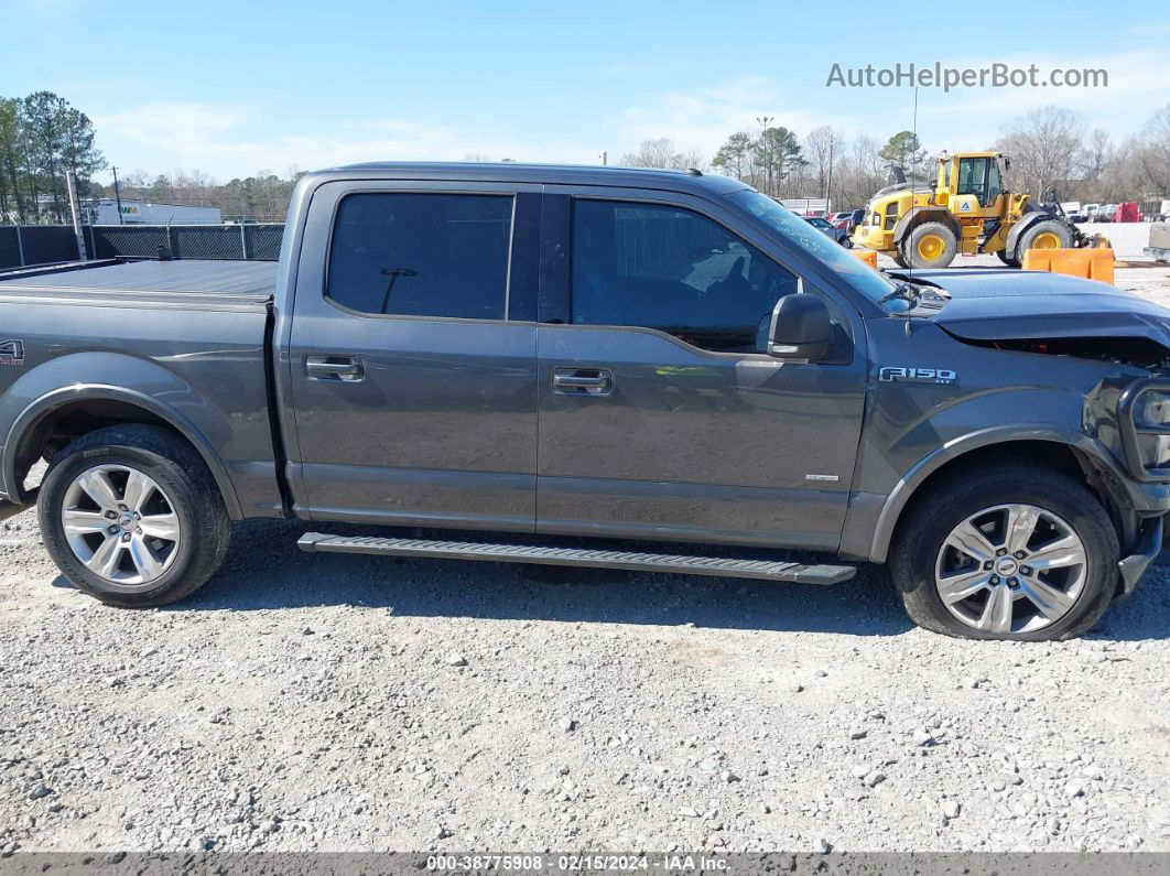 2017 Ford F-150 Xlt Gray vin: 1FTEW1EG9HFA41008