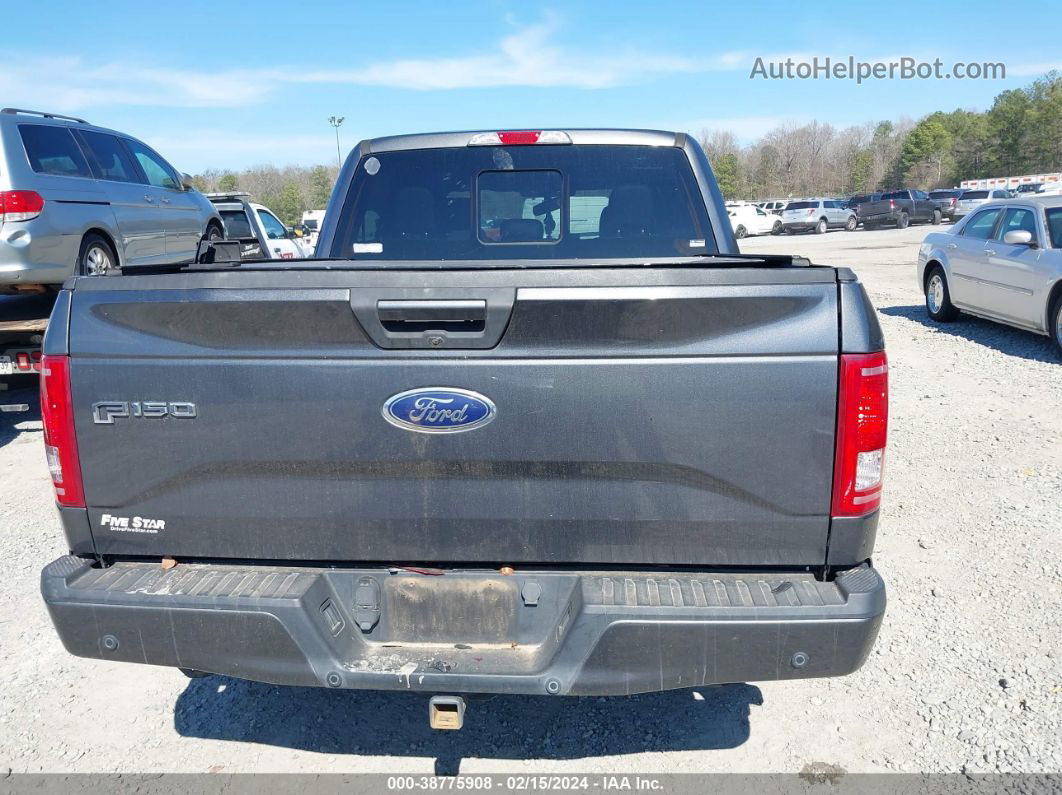 2017 Ford F-150 Xlt Gray vin: 1FTEW1EG9HFA41008