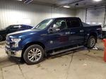 2017 Ford F150 Supercrew Blue vin: 1FTEW1EG9HFB07072