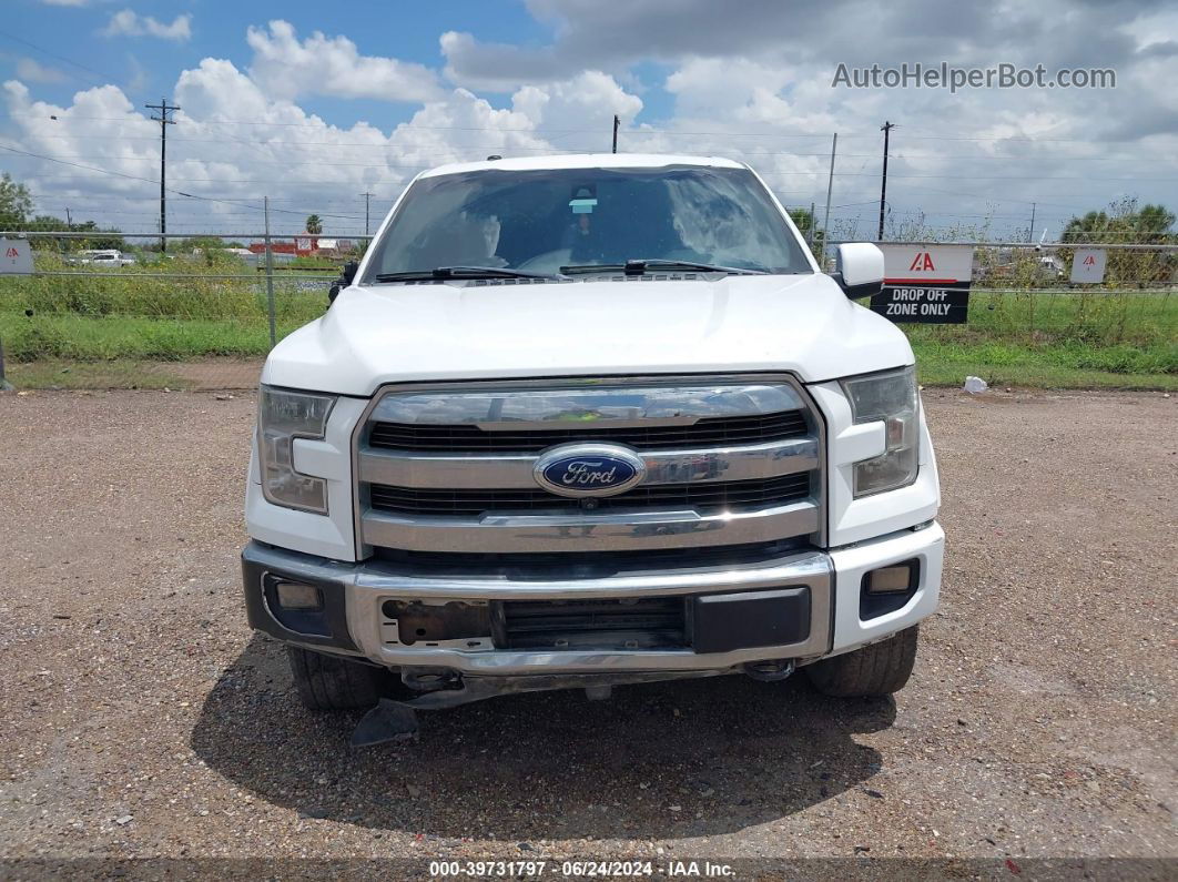 2017 Ford F-150 King Ranch White vin: 1FTEW1EG9HFC88688