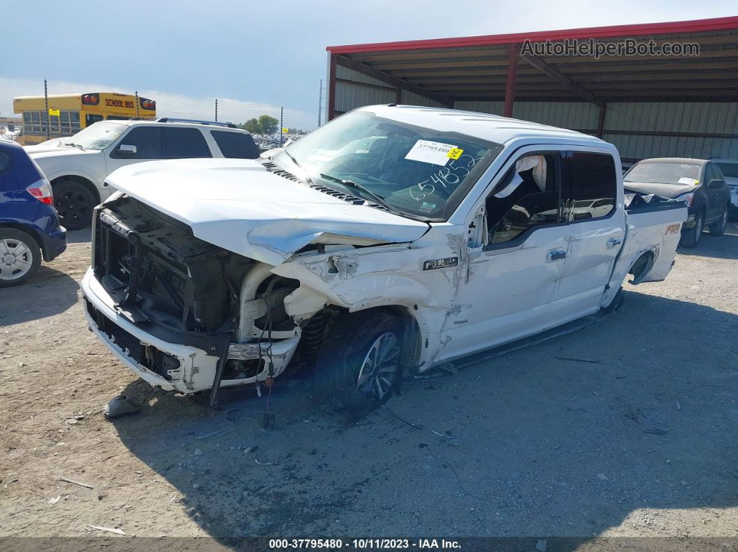 2017 Ford F-150 Xlt White vin: 1FTEW1EG9HKE50598