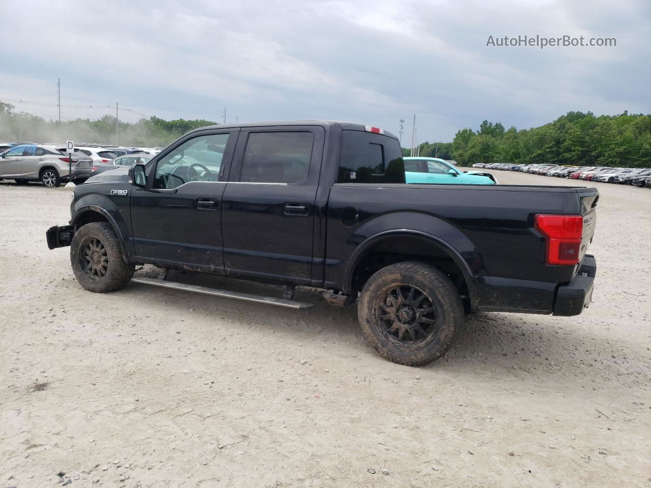 2018 Ford F150 Supercrew Black vin: 1FTEW1EG9JFA53424