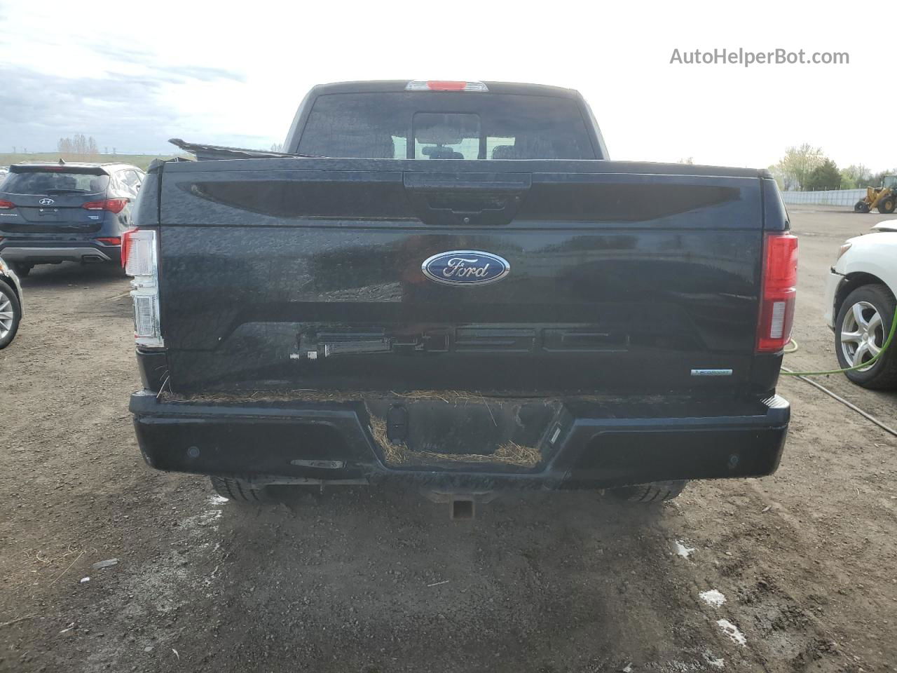 2018 Ford F150 Supercrew Черный vin: 1FTEW1EG9JKE26744