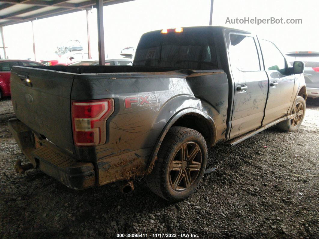 2018 Ford F-150 Xlt Gray vin: 1FTEW1EG9JKE70775