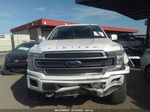 2019 Ford F-150 Limited White vin: 1FTEW1EG9KFB98450