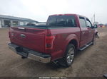 2017 Ford F-150 Lariat Burgundy vin: 1FTEW1EGXHFA44418