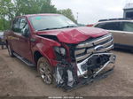 2017 Ford F-150 Lariat Burgundy vin: 1FTEW1EGXHFA44418