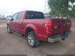 2017 Ford F-150 Lariat Burgundy vin: 1FTEW1EGXHFA44418