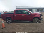 2017 Ford F-150 Lariat Burgundy vin: 1FTEW1EGXHFA44418