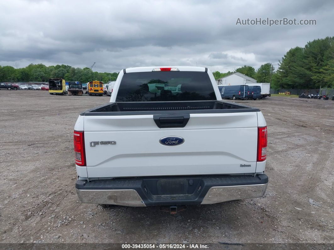 2017 Ford F-150 Xlt White vin: 1FTEW1EGXHFB67393