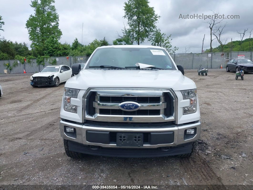 2017 Ford F-150 Xlt White vin: 1FTEW1EGXHFB67393