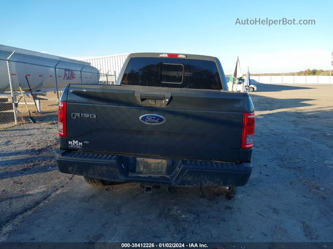 2017 Ford F-150 Xlt Black vin: 1FTEW1EGXHKD51918