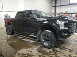 2018 Ford F150 Supercrew Черный vin: 1FTEW1EGXJFA51438