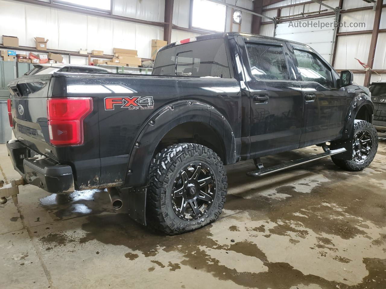 2018 Ford F150 Supercrew Black vin: 1FTEW1EGXJFA51438