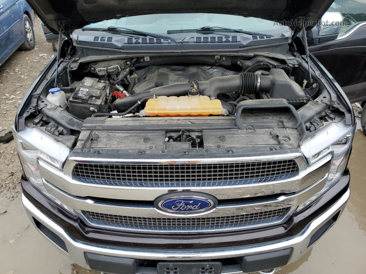 2018 Ford F150 Supercrew Коричневый vin: 1FTEW1EGXJFA59121