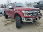 2018 Ford F150 Supercrew Red vin: 1FTEW1EGXJFB06311