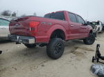 2018 Ford F150 Supercrew Red vin: 1FTEW1EGXJFB06311