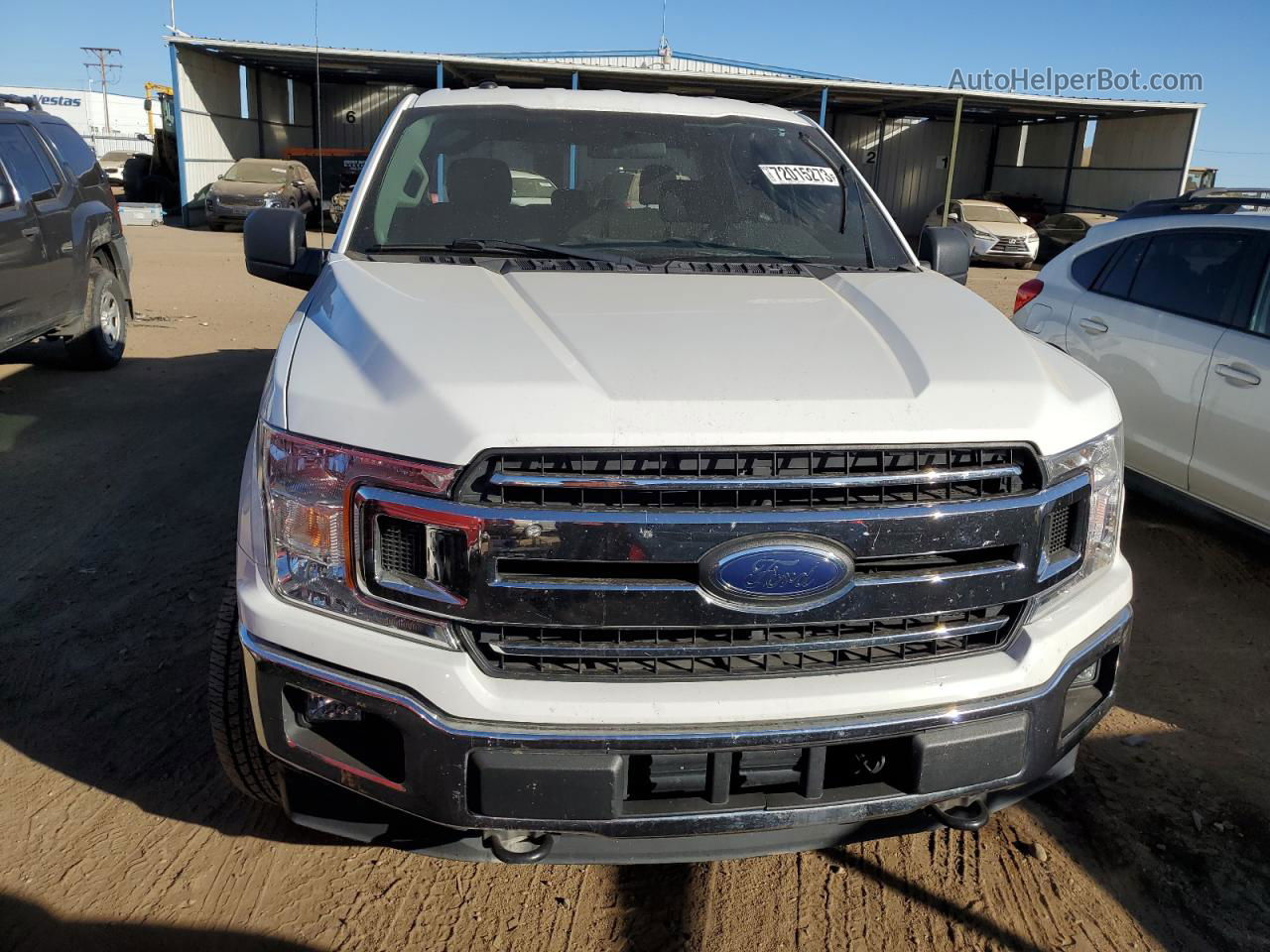 2018 Ford F150 Supercrew White vin: 1FTEW1EGXJFC64888